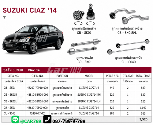 ลูกหมากCIAZ