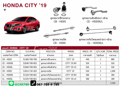ลูกหมากCITY JAZZ