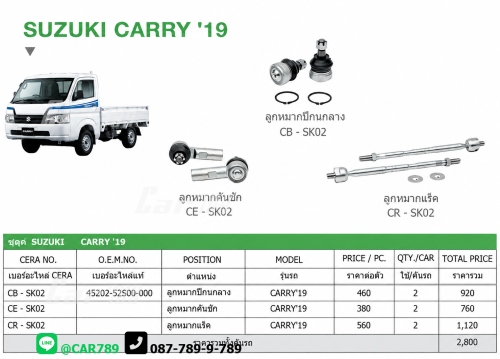 ลูกหมากCARRY