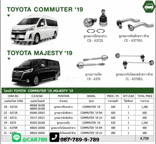 ลูกหมากCOMMUTER