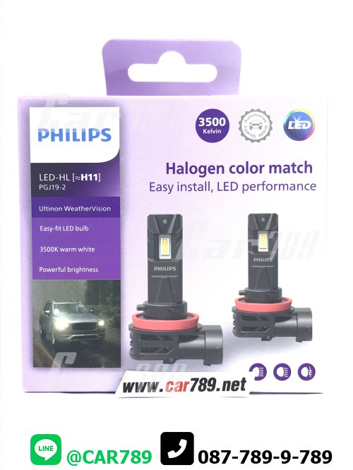 หลอดไฟหน้าLED H11